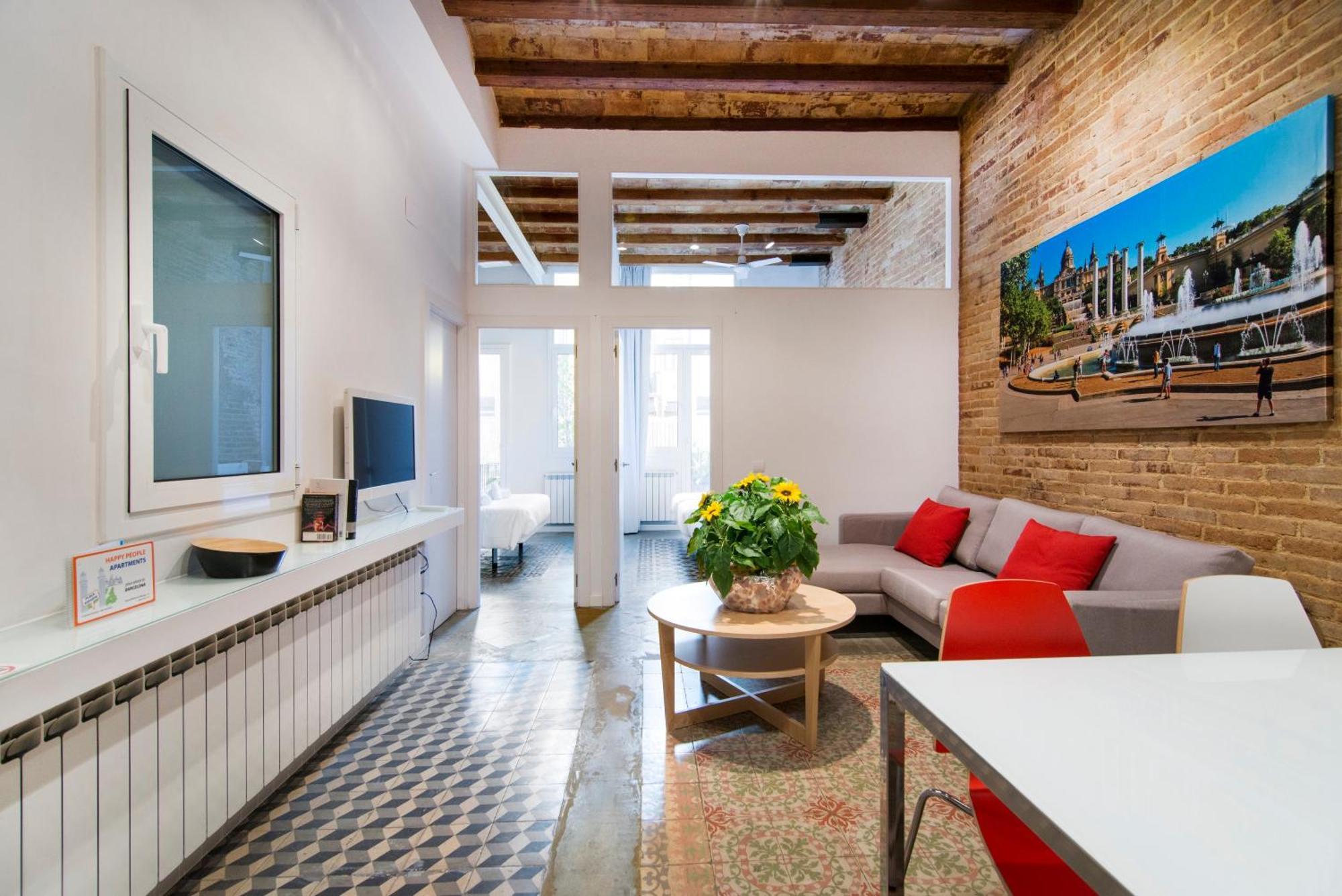 Happy People Plaza Espana Apartments Barcelona Exterior foto